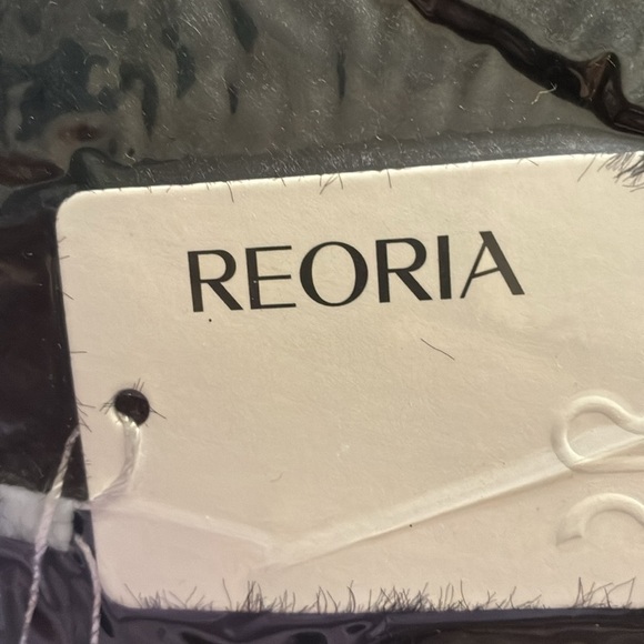 NWT REORIA Cropped Cardigan Sweaters Lightweight Crop Small Black - Picture 7 of 7